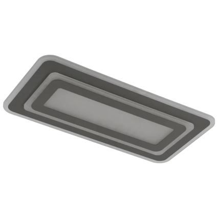 Dimmbare LED-Deckenleuchte LED/85W/230V 3000-6500K grau + Fernbedienung