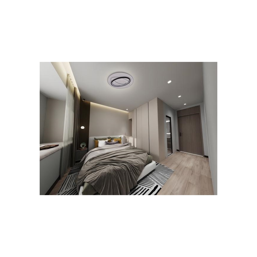 Dimmbare LED-Deckenleuchte LED/90W/230V 3000-6500K + Fernbedienung