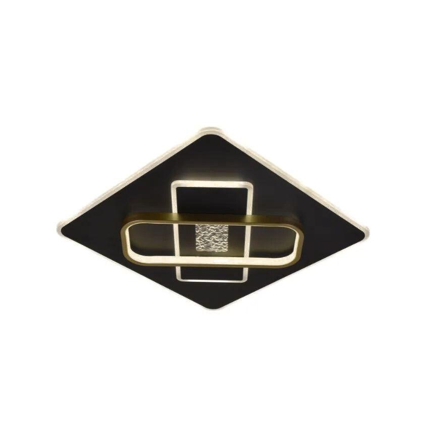Dimmbare LED-Deckenleuchte LED/90W/230V 3000-6500K schwarz + Fernbedienung