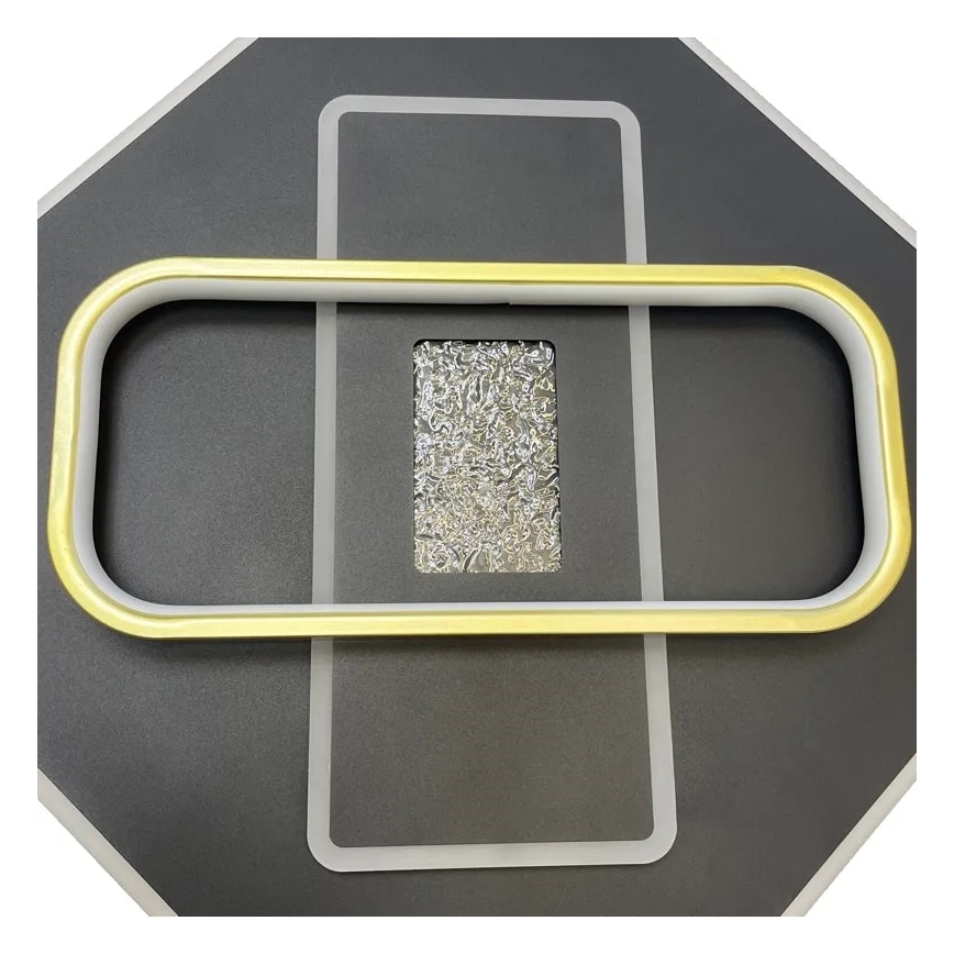Dimmbare LED-Deckenleuchte LED/90W/230V 3000-6500K schwarz + Fernbedienung