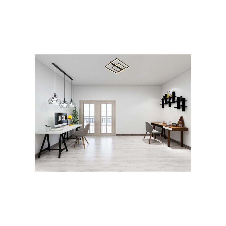 Dimmbare LED-Deckenleuchte LED/95W/230V 3000-6500K + Fernbedienung