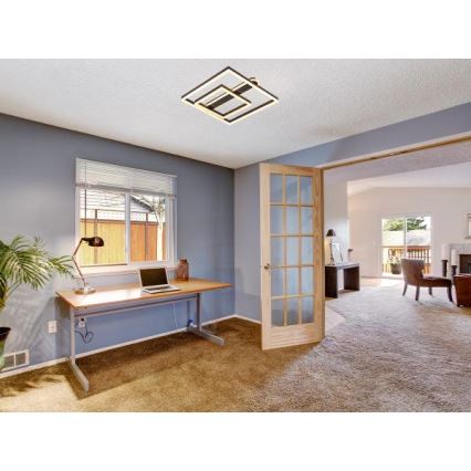 Dimmbare LED-Deckenleuchte LED/95W/230V 3000-6500K + Fernbedienung