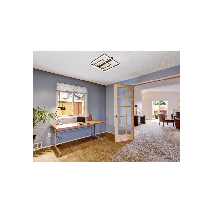 Dimmbare LED-Deckenleuchte LED/95W/230V 3000-6500K + Fernbedienung