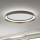 Dimmbare LED-Deckenleuchte MANTA LED/38W/230V 2700/3000/4000K d 45 cm braun