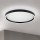 Dimmbare LED-Deckenleuchte MASCA LED/36W/230V 2700/3350/4000K d 40 cm schwarz