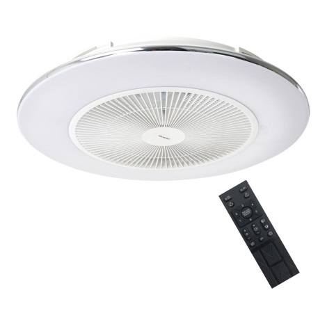 Dimmbare LED-Deckenleuchte mit Ventilator ARIA LED/38W/230V 3000-6000K weiß + Fernbedienung