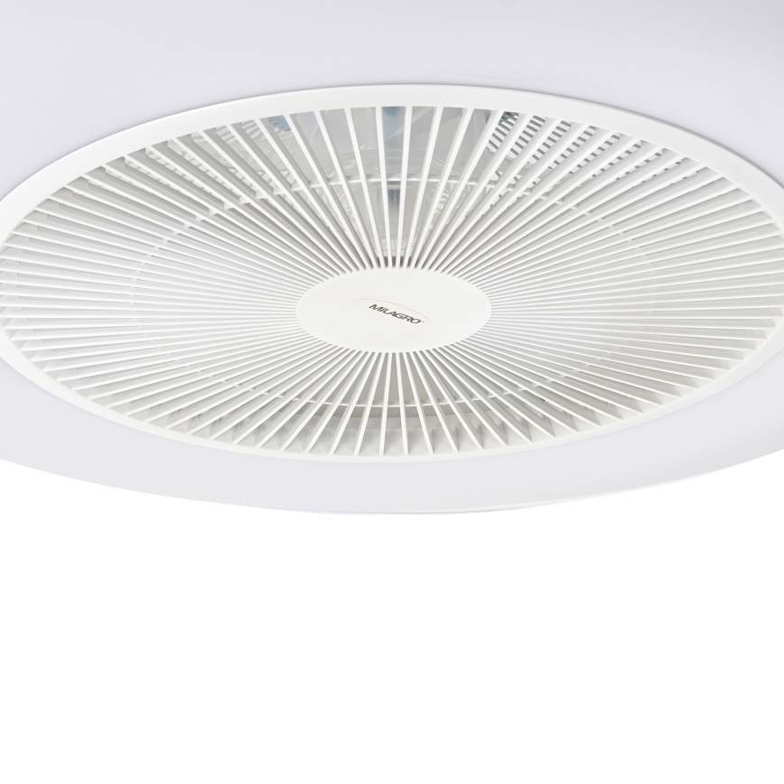 Dimmbare LED-Deckenleuchte mit Ventilator ARIA LED/38W/230V 3000-6000K weiß + Fernbedienung