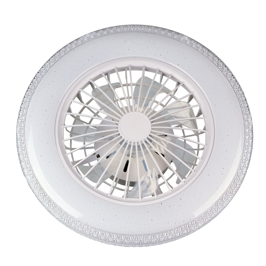 EGYPT LED dimmbare Deckenleuchte mit Ventilator LED/48W/230V 3000-6500K weiß + Fernbedienung