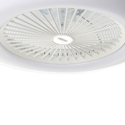 Dimmbare LED-Deckenleuchte mit Ventilator ZONDA LED/48W/230V 3000-6000K weiß + Fernbedienung