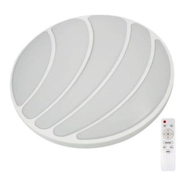 Dimmbare LED-Deckenleuchte SHELL WHITE LED/40W/230V + Fernbedienung