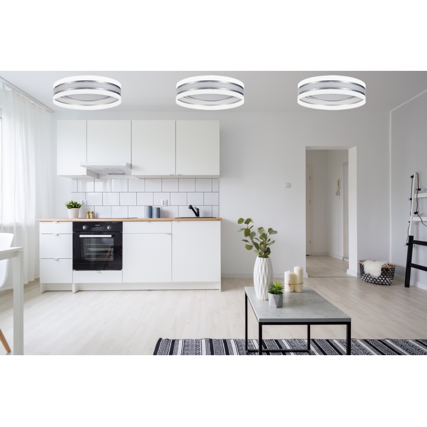Dimmbare LED-Deckenleuchte SMART CORAL LED/24W/230V Wi-Fi Tuya weiß + Fernbedienung