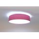 Dimmbare LED-Deckenleuchte SMART GALAXY LED/24W/230V pink/silbern 3000-6500K + Fernbedienung