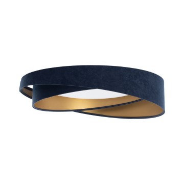 Dimmbare LED-Deckenleuchte SMART GALAXY MODERN LED/24W/230V 3000-6500K Ø 55 cm blau/gold + Fernbedienung
