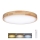 Dimmbare LED-Deckenleuchte SOLID OAK LED/48W/230V 3000-6500K Eiche d 39 cm + Fernbedienung