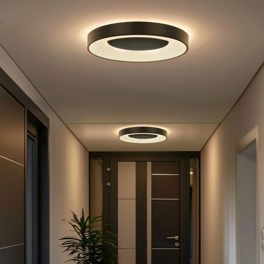 Dimmbare LED-Deckenleuchte für Badezimmer WITOLD LED/72W/230V d 48 cm 3000-6000K IP44 + Fernbedienung