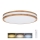 Dimmbare LED-Deckenleuchte WOODY LED/48W/230V 3000-6500K Eiche d 38 cm + Fernbedienung