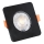 Dimmbare LED-Einbauleuchte KENT LED/3/5/7W/230V3000/4000/6000K 9x9 cm schwarz
