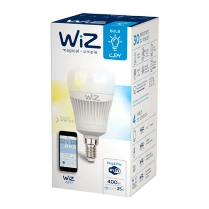 Dimmbare LED-Glühbirne E14/6,5W/230V 2700-6500K Wi-Fi – WiZ