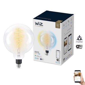 Dimmbare LED Glühbirne FILAMENT G200 E27/6,5W/230V 2700-6500K CRI 90 Wi-Fi - WiZ
