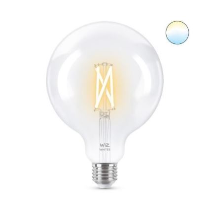 Dimmbare LED Glühbirne FILAMENT G125 E27/7W/230V 2700-6500K CRI 90 Wi-Fi - WiZ