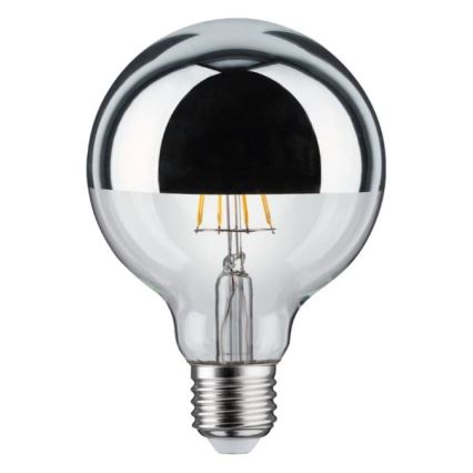 Dimmbare LED-Glühbirne mit Kopfspiegel GLOBE E27/6,5W/230V - Paulmann 28673