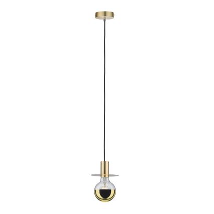 Dimmbare LED-Glühbirne mit spiegelnder, sphärischer Abdeckung GLOBE G95 E27/6,5W/230V 2700K golden – Paulmann 28675