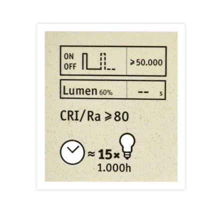 Dimmbare LED-Glühbirne mit spiegelnder, sphärischer Abdeckung G125 E27/6,5W/230V 2700K – Paulmann 28679