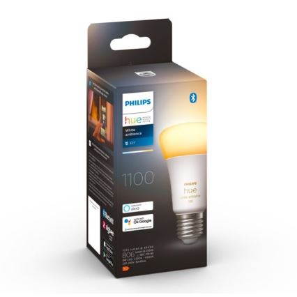 Dimmbare LED-Glühbirne Philips Hue WHITE AMBIANCE E27/8W/230V 2200-6500K