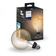 Dimmbare LED Glühbirne Philips Hue WHITE FILAMENT G125 E27/7W/230V 2100K