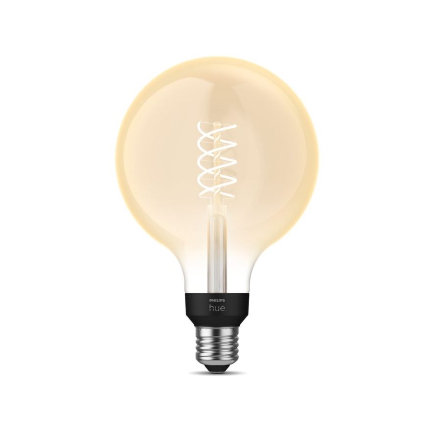 Dimmbare LED-Glühbirne Philips Hue WHITE FILAMENT G125 E27/7W/230V 2100K