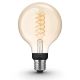 Dimmbare LED-Glühbirne Philips Hue WHITE FILAMENT G93 E27/7,2W/230V 2100K