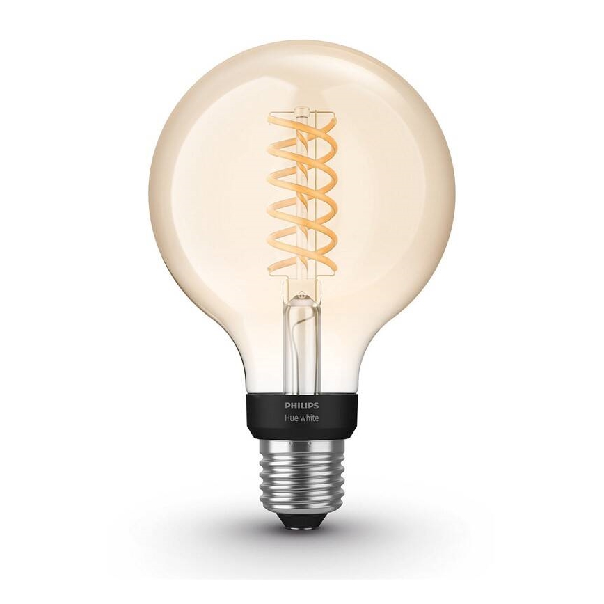 Dimmbare LED-Glühbirne Philips Hue WHITE FILAMENT G93 E27/7,2W/230V 2100K