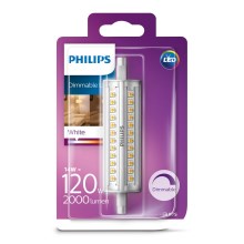 Dimmbare LED-Glühbirne Philips R7s/14W/230V 3000K 118 mm