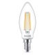 Dimmbare LED-Glühbirne  Philips Warm Glow E14/6W/230V 2200K-2700K