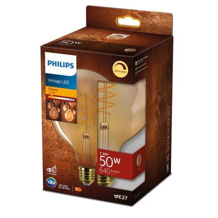 LED Glühbirne Philips E27/7W/230V 2000K