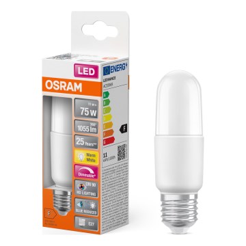Dimmbare LED-Glühlampe E27/11W/230V 2700K CRI 90 - Osram