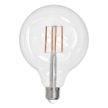 Dimmbare LED-Glühlampe FILAMENT G125 E27/11W/230V 3000K