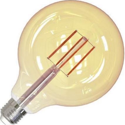 Dimmbare LED-Glühlampe FILAMENT G125 E27/12W/230V 2000K