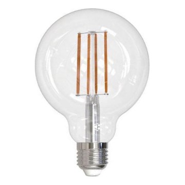 Dimmbare LED-Glühlampe FILAMENT G95 E27/11W/230V 4000K