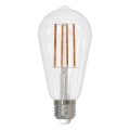 Dimmbare LED-Glühlampe FILAMENT ST64 E27/11W/230V 4000K