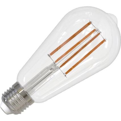 Dimmbare LED-Glühlampe FILAMENT ST64 E27/11W/230V 4000K