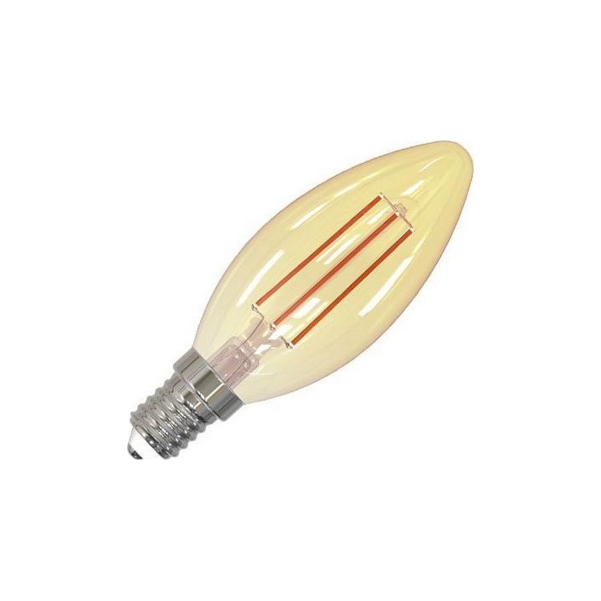 Dimmbare LED-Glühlampe FILAMENT VINTAGE C35 E14/6W/230V 2000K