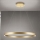 dimmbare LED-Hängeleuchte an Kabel KOLK LED/80W/230V 2700/3000/4000K Ø 80 cm goldfarben