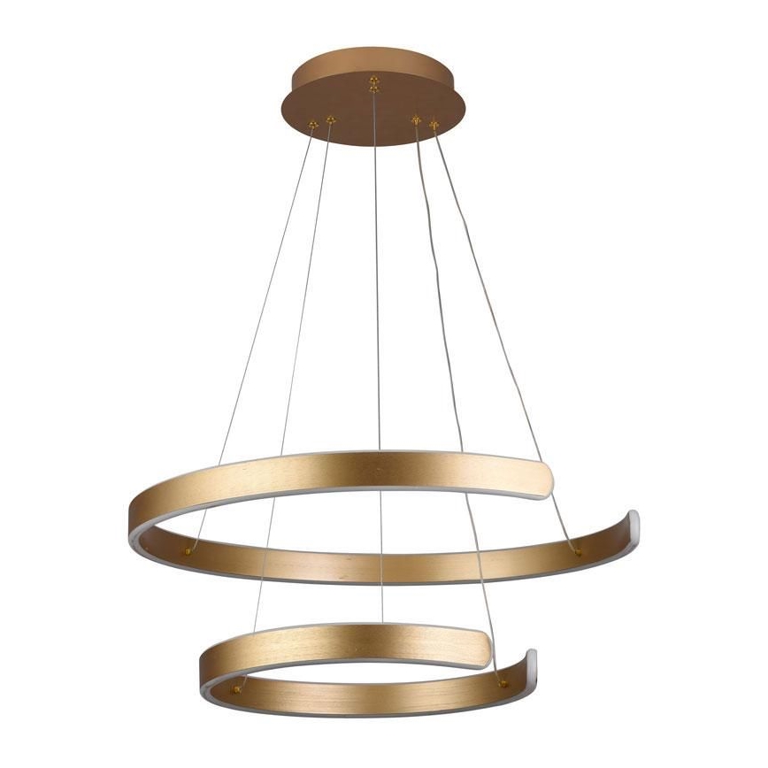 Dimmbare LED-Hängeleuchte an Schnur LED/120W/230V 3000-6500K + Fernbedienung