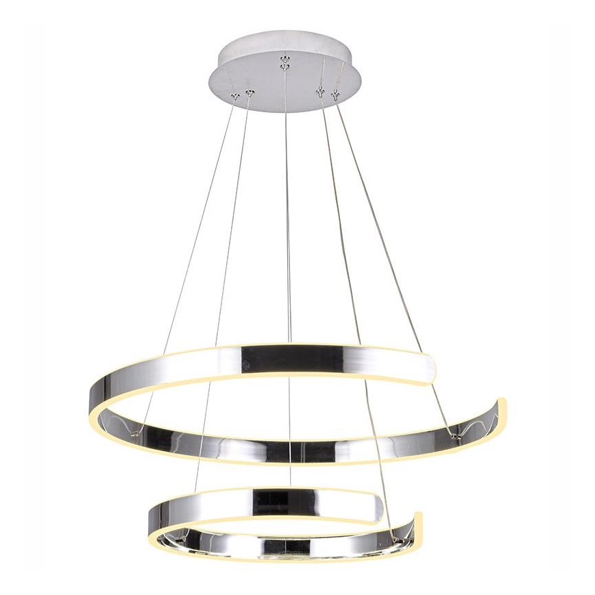 Dimmbare LED-Hängeleuchte an Schnur LED/120W/230V 3000-6500K + Fernbedienung