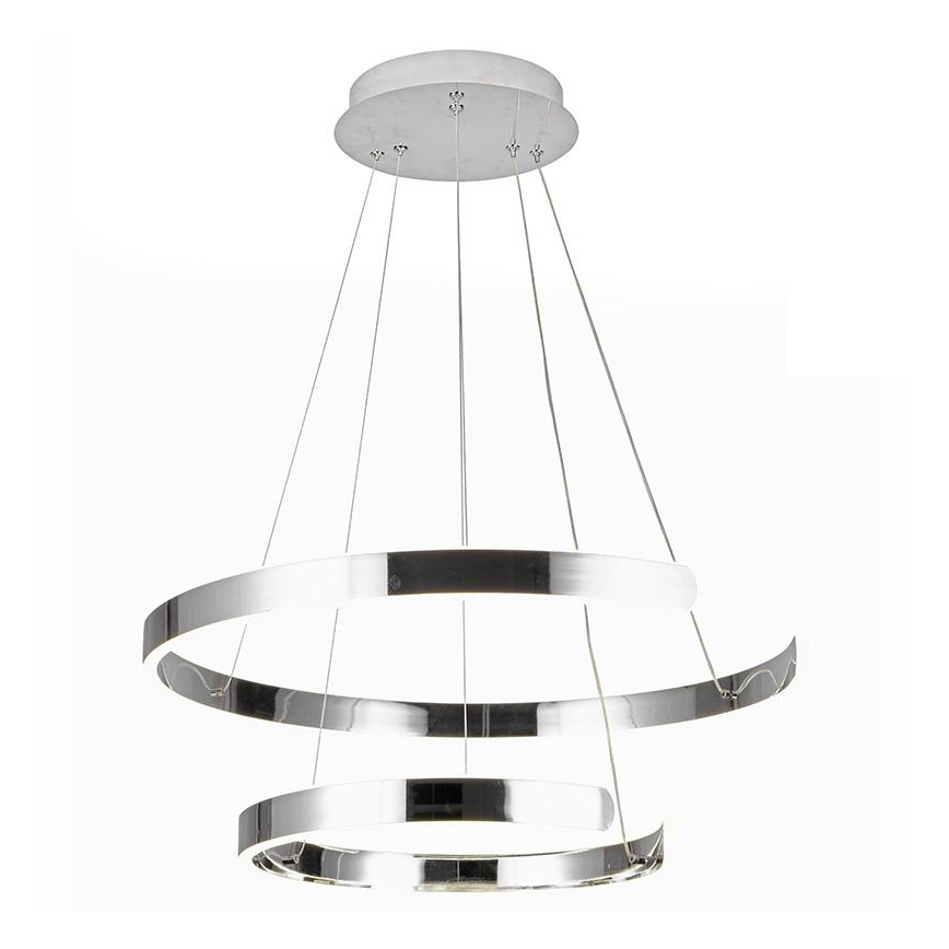 Dimmbare LED-Hängeleuchte an Schnur LED/120W/230V 3000-6500K + Fernbedienung