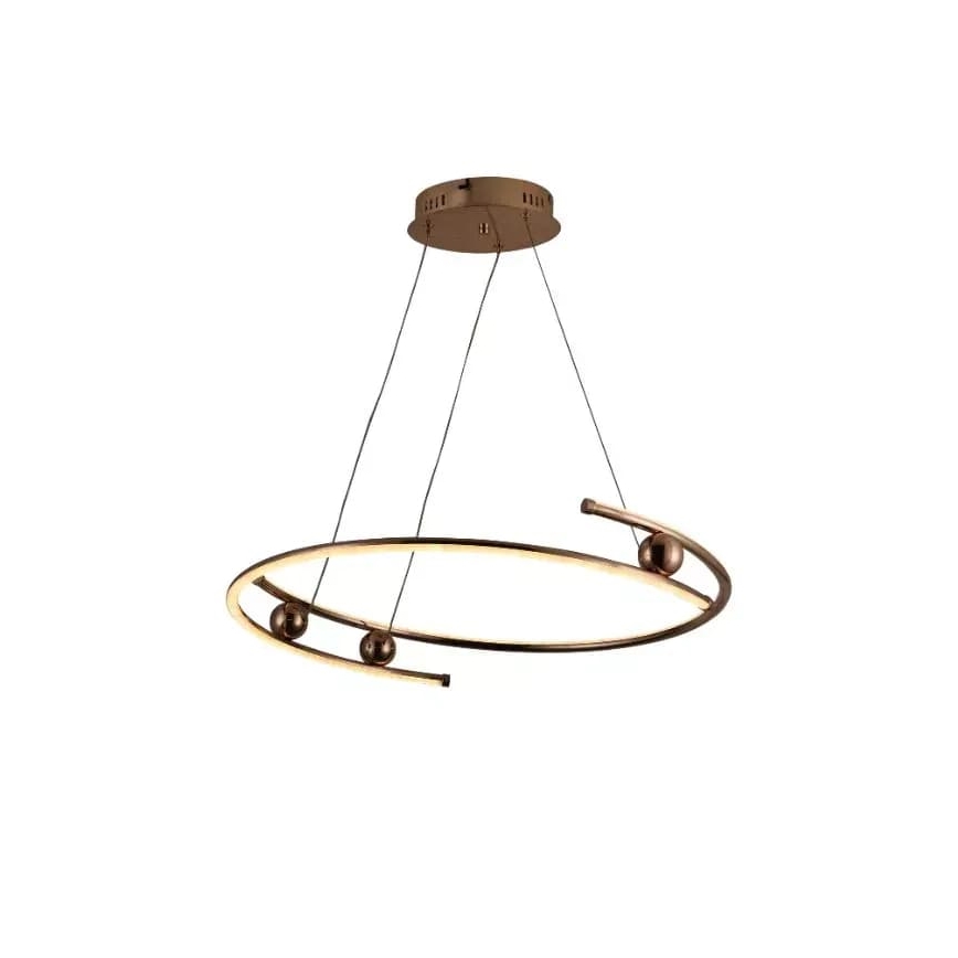 Dimmbare LED-Hängeleuchte an Schnur LED/50W/230V 3000-6500K + Fernbedienung