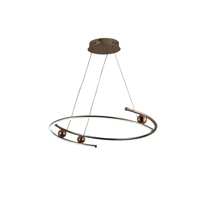 Dimmbare LED-Hängeleuchte an Schnur LED/50W/230V 3000-6500K + Fernbedienung