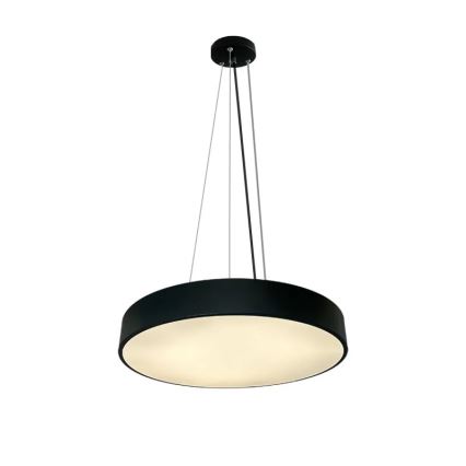Dimmbare LED-Hängeleuchte an Schnur LED/50W/230V 3000-6500K schwarz + Fernbedienung