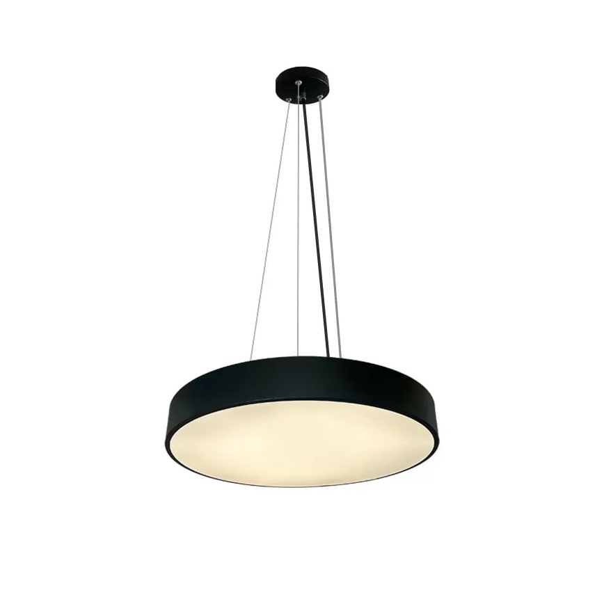 Dimmbare LED-Hängeleuchte an Schnur LED/50W/230V 3000-6500K schwarz + Fernbedienung